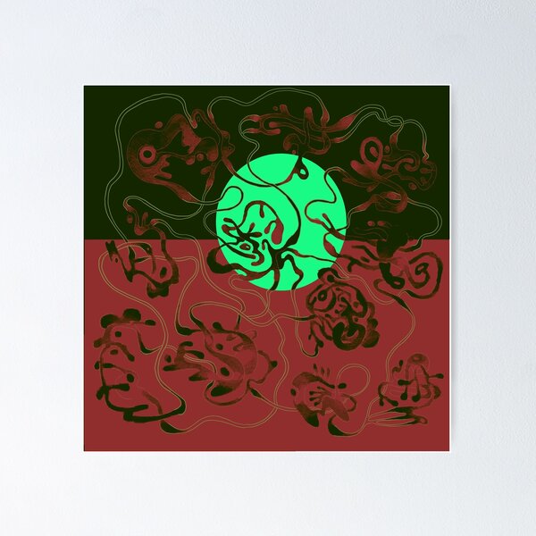Item preview, Luna verde designed and sold by ZoeMcCarthy.