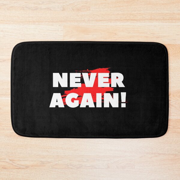 Item preview, never again designed and sold by ThoughtScribble.