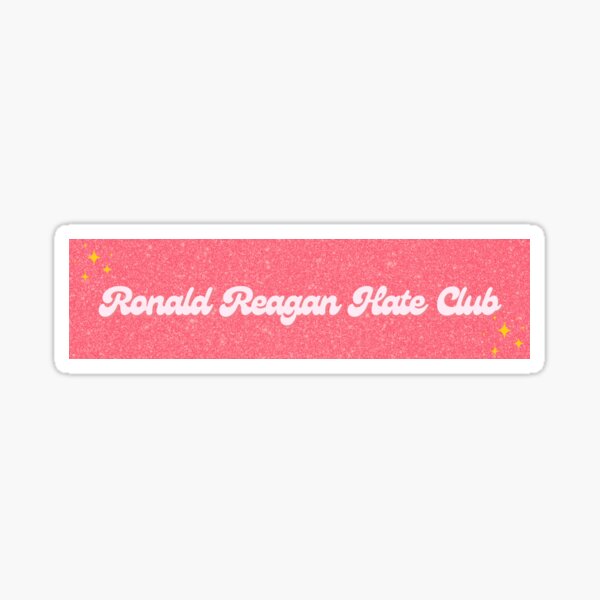 HATE RACHEL GREEN CLUB Accessories Sticker