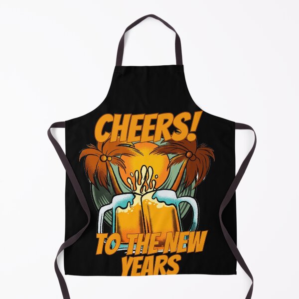 Item preview, New Years T-shirt Design - BBQ Apron designed and sold by VikeLite81.