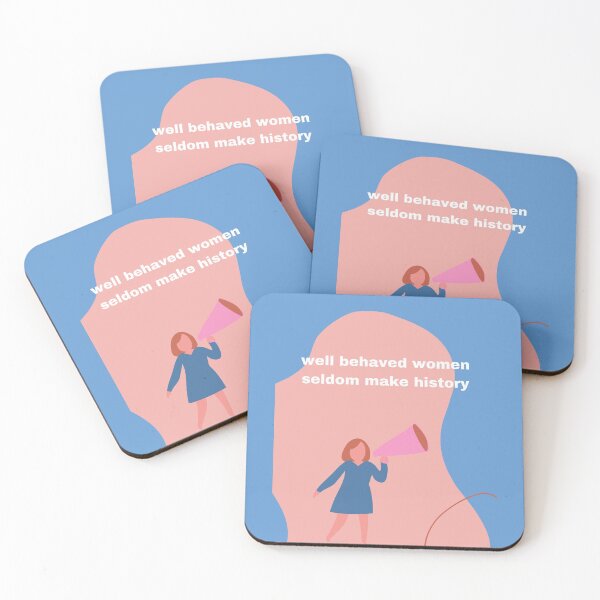 Item preview, announcer girl - well behaved women seldom make history designed and sold by SidneyLondon.