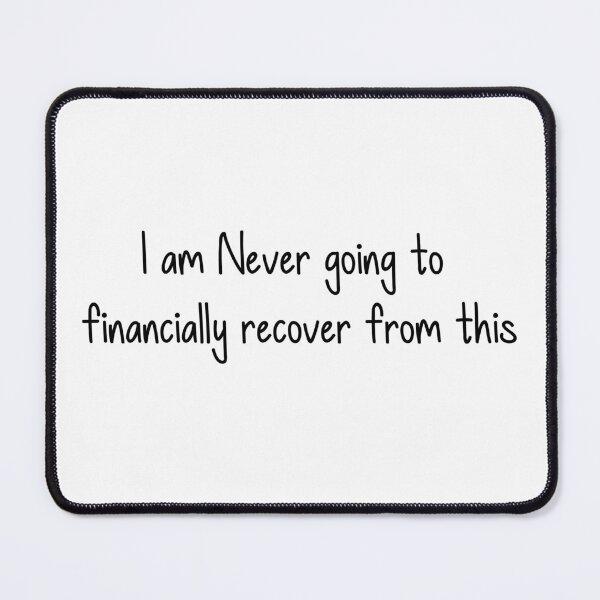Item preview, Financially Recover designed and sold by LeashUndone.