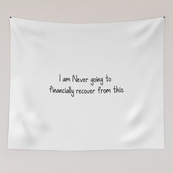 Item preview, Financially Recover designed and sold by LeashUndone.