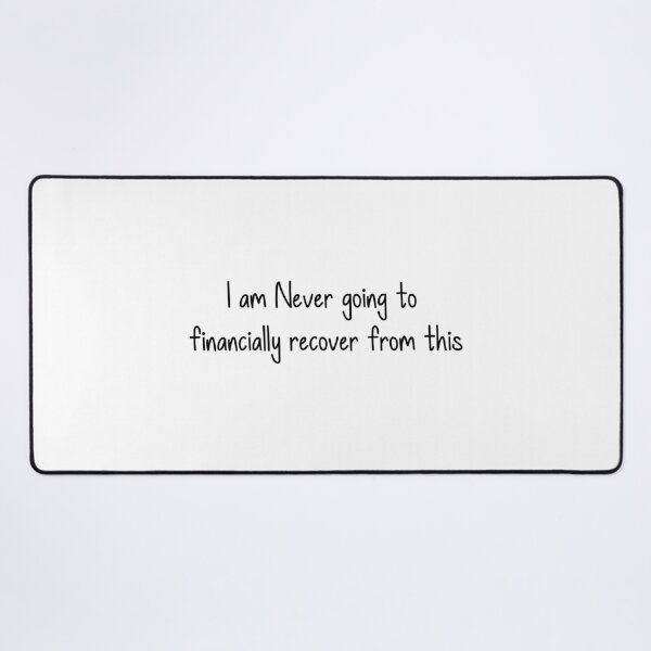 Item preview, Financially Recover designed and sold by LeashUndone.