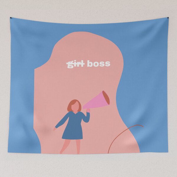 Item preview, announcer girl - girl boss designed and sold by SidneyLondon.