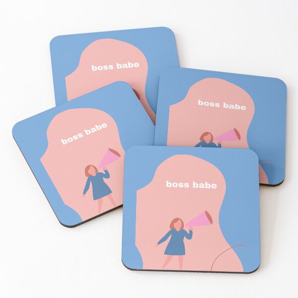 Item preview, announcer girl - boss babe designed and sold by SidneyLondon.