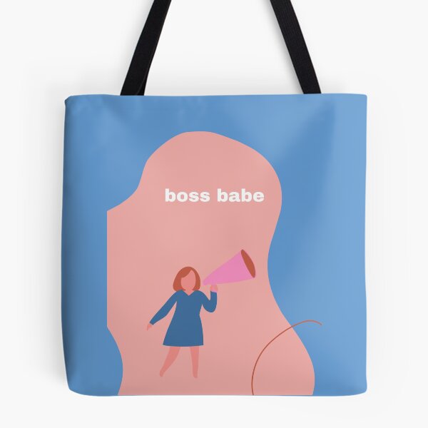 Item preview, announcer girl - boss babe designed and sold by SidneyLondon.