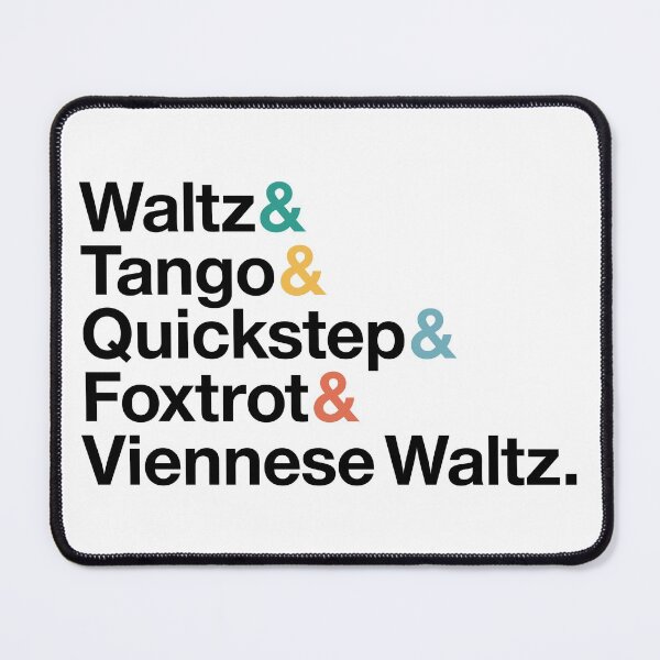 Item preview, Waltz & Tango & Quickstep & Foxtrot & Viennese Waltz – Traditional Ballroom Dance Styles designed and sold by opalime.