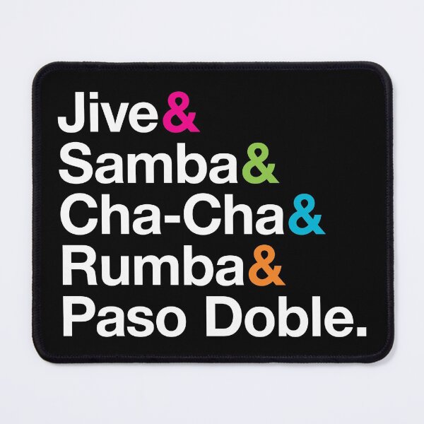 Item preview, Jive & Samba & Cha-Cha & Rumba & Paso Doble – Traditional Latin Dance Styles designed and sold by opalime.
