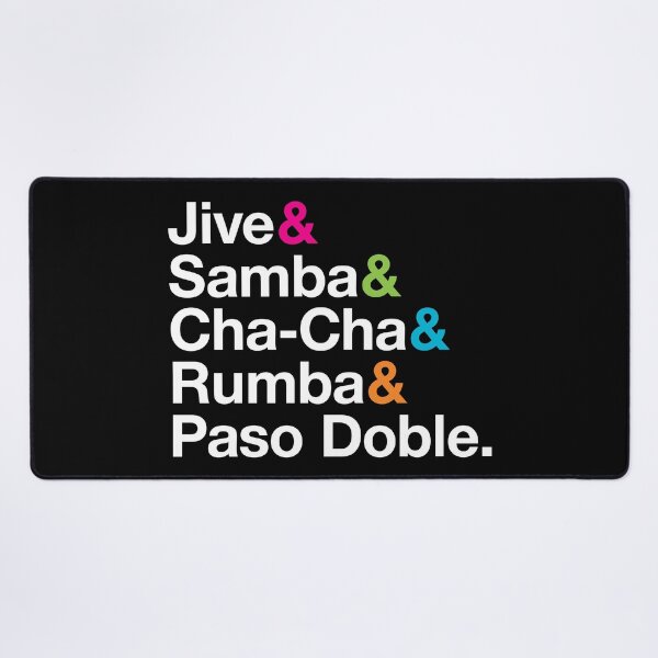 Item preview, Jive & Samba & Cha-Cha & Rumba & Paso Doble – Traditional Latin Dance Styles designed and sold by opalime.