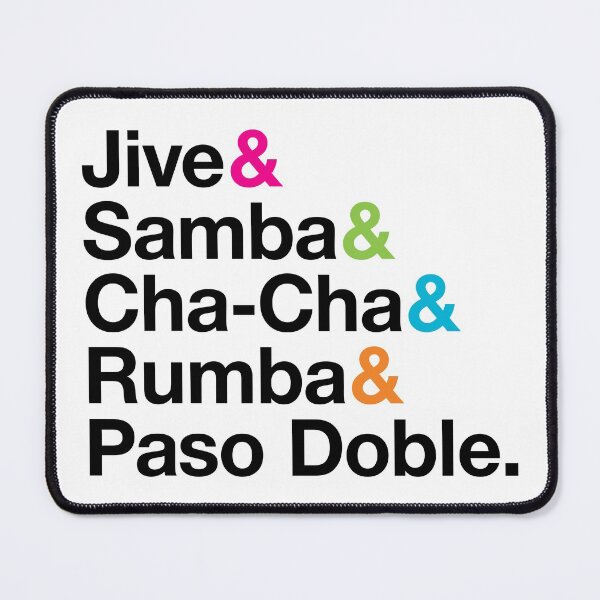 Item preview, Jive & Samba & Cha-Cha & Rumba & Paso Doble – Traditional Latin Dance Styles designed and sold by opalime.