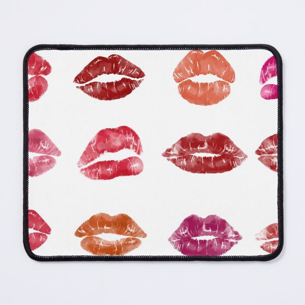 Item preview, Pink Lipstick Kisses Print designed and sold by newburyboutique.