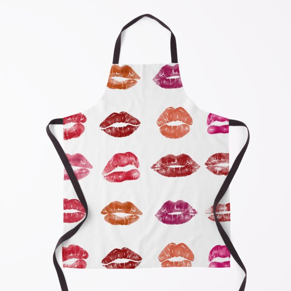 Item preview, Pink Lipstick Kisses Print designed and sold by newburyboutique.