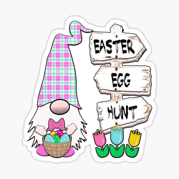 Item preview, Osterzwerg Egg Hunt Pastell Spring designed and sold by unassertive19.