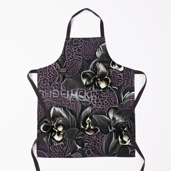 Item preview, Black Orchid Purple Pattern designed and sold by Melissa Park.