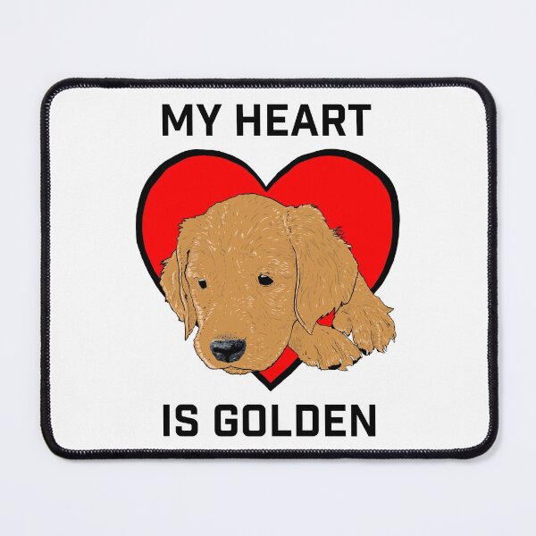 Item preview, My Heart Is Golden | Golden Retriever Puppy designed and sold by MeetLightning.