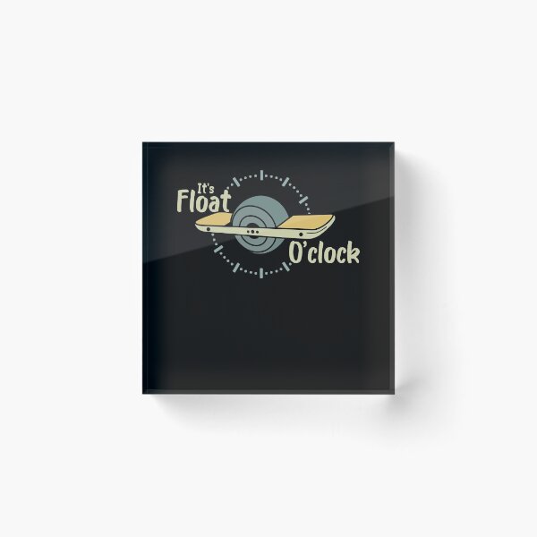 Item preview, it's float O'clock - funny onewheel design  designed and sold by QUEEN-WIVER.