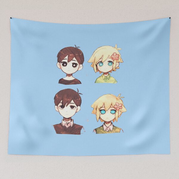 Item preview, Omori Aubrey Anime Video Game Tshirt designed and sold by luxzone.
