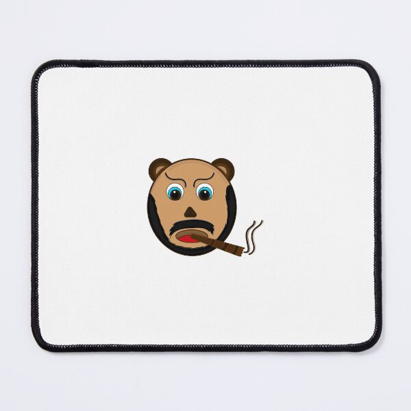 Item preview, Old panda smoking cigarette designed and sold by Cheni-Yathri.