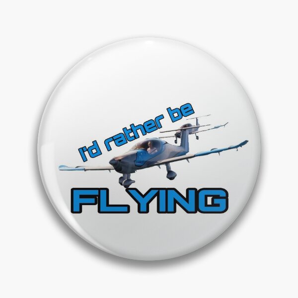 Item preview, I’d rather be flying designed and sold by Custom-Heraldry.