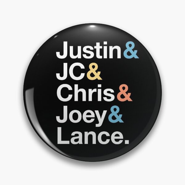 Item preview, NSYNC Names & Ampersand Style designed and sold by opalime.
