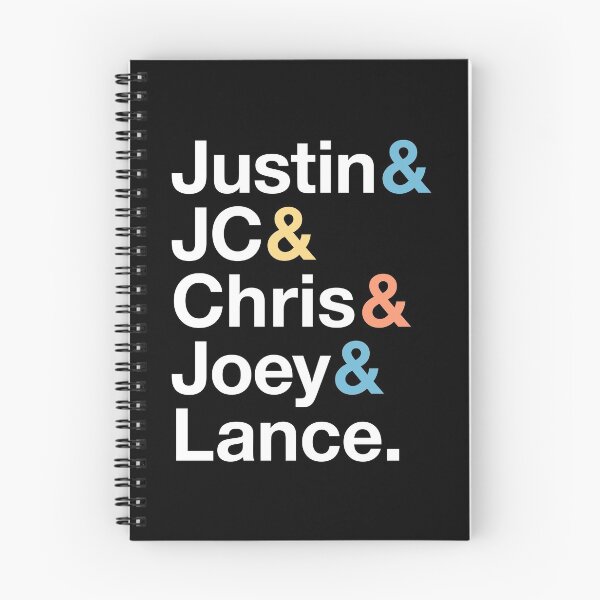 Item preview, NSYNC Names & Ampersand Style designed and sold by opalime.