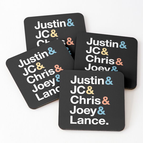 Item preview, NSYNC Names & Ampersand Style designed and sold by opalime.