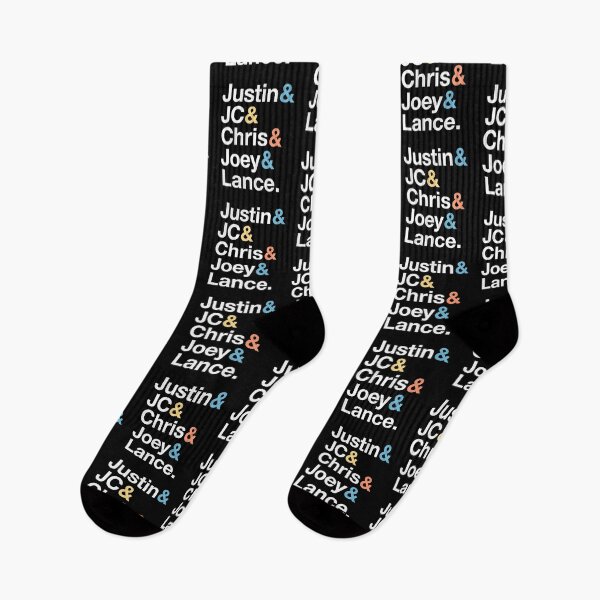 Item preview, NSYNC Names & Ampersand Style designed and sold by opalime.