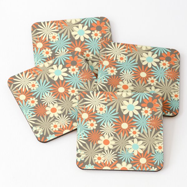 Item preview, Retro Daisy Pattern designed and sold by nanriddle.