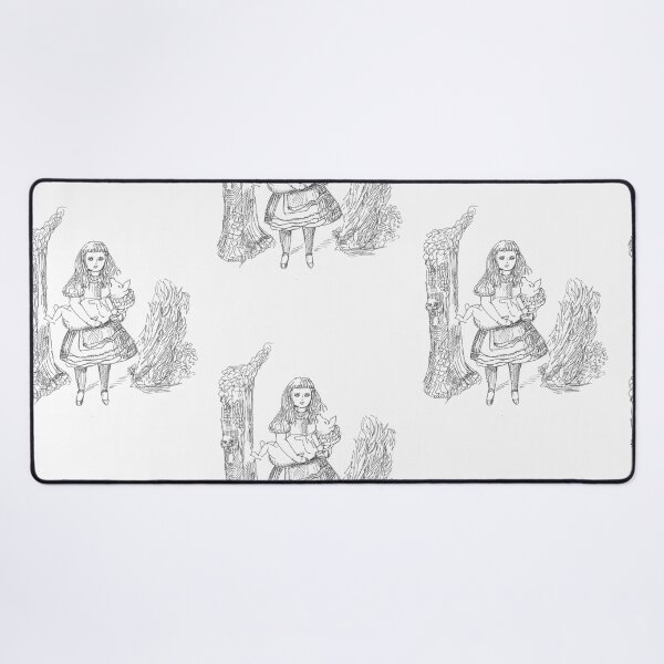Item preview, Alice and the Pig Baby, Alice in Wonderland, TeresaTown at Redbubble, 2020 designed and sold by Mark Stansberry.