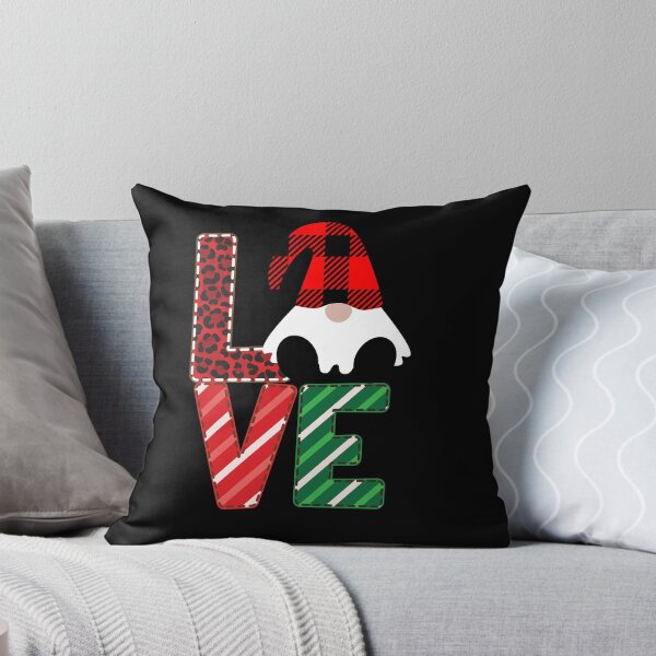 Item preview,   Love Gnome With Buffalo Plaid Christmas Hat designed and sold by Peggy Lindstrom.