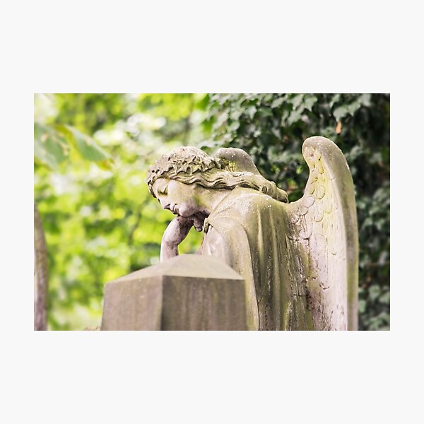 Item preview, Statue of a contemplative angel designed and sold by aquapixel.