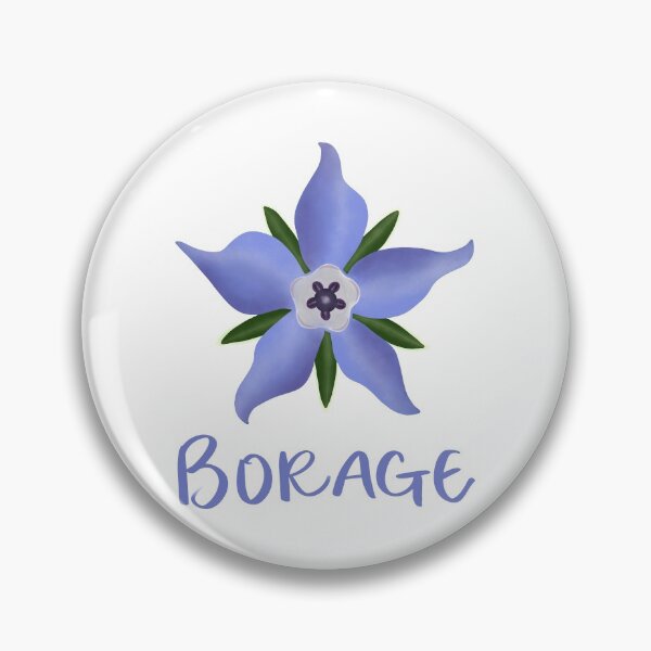 Item preview, Borage designed and sold by strongpurpose.