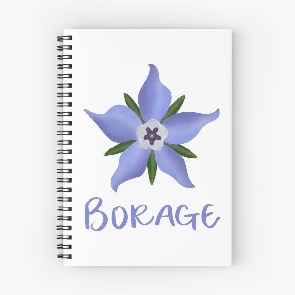 Item preview, Borage designed and sold by strongpurpose.
