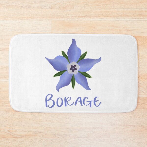 Item preview, Borage designed and sold by strongpurpose.