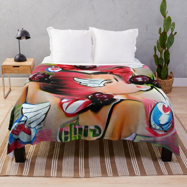 Item preview, 1950s Cherry Popart designed and sold by Melissa Park.