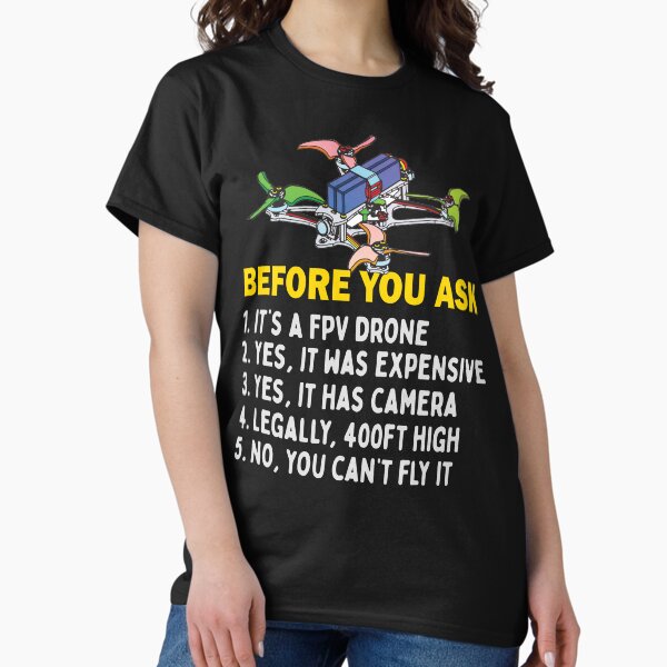 Item preview, Fpv Racing Drone Quadcopter Pilot Funny Quote designed and sold by MrEddie10.