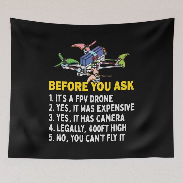 Item preview, Fpv Racing Drone Quadcopter Pilot Funny Quote designed and sold by MrEddie10.