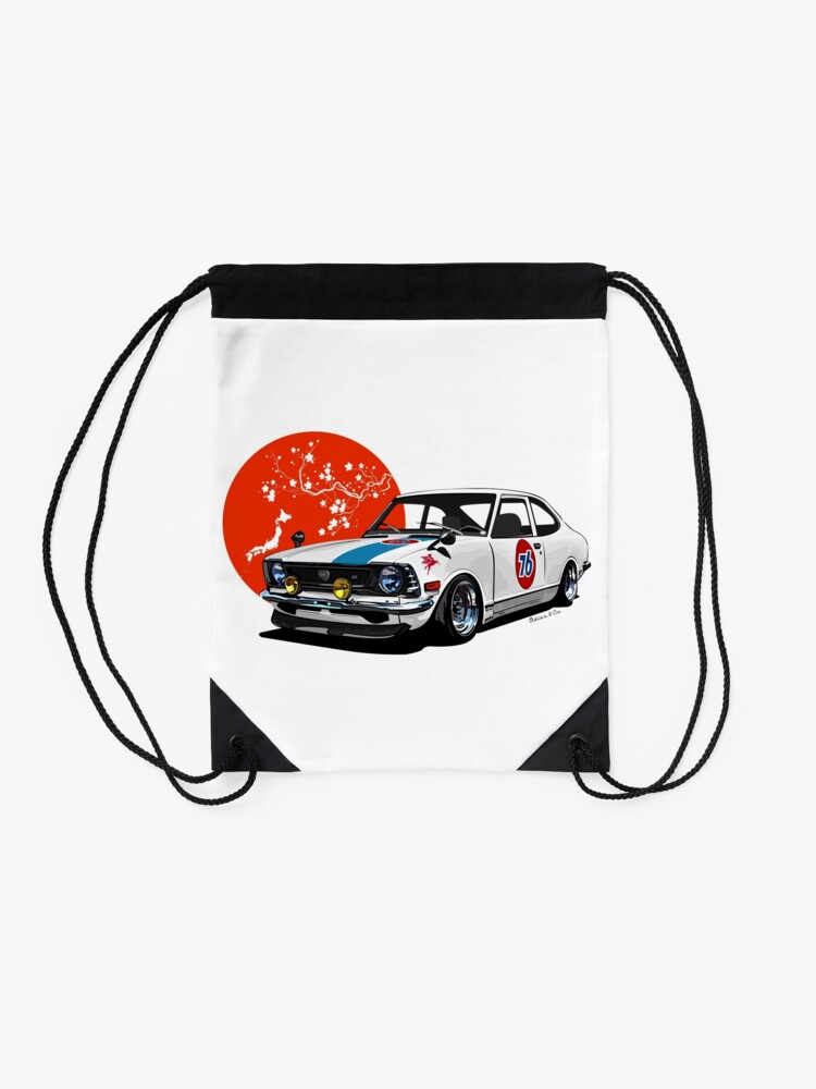 Alternate view of Japan drift Drawstring Bag