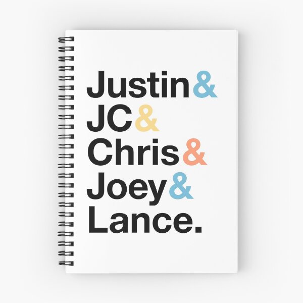 Item preview, NSYNC Names & Ampersand Style designed and sold by opalime.