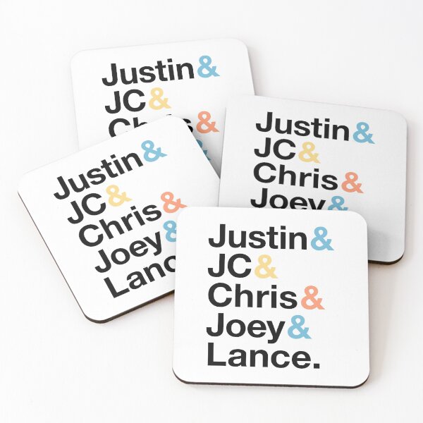 Item preview, NSYNC Names & Ampersand Style designed and sold by opalime.