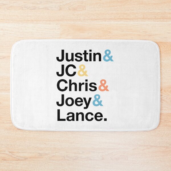 Item preview, NSYNC Names & Ampersand Style designed and sold by opalime.
