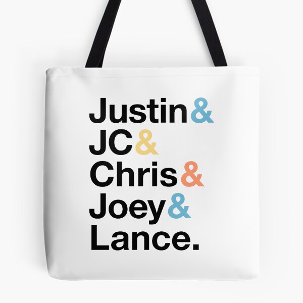 Item preview, NSYNC Names & Ampersand Style designed and sold by opalime.