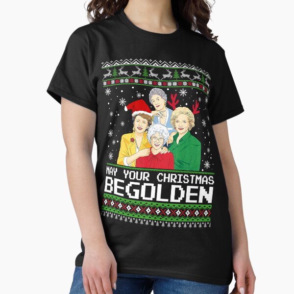 Item preview, Golden Girls May Your Christmas Be Golden designed and sold by CookeLeMia.