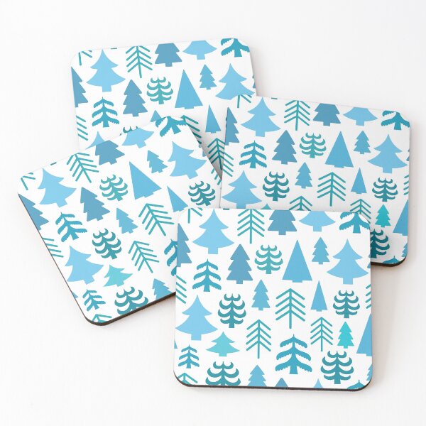 Item preview, Colorful Holiday Trees designed and sold by pugmom4.
