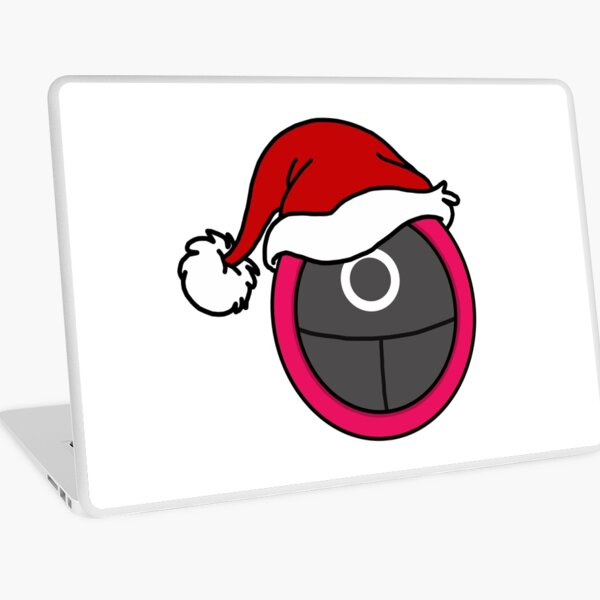 Item preview, The Squid Guard Game with Christmas hat designed and sold by GGTS-Art.