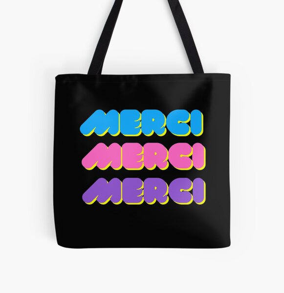 Merci Beaucoup Tote Bags for Sale | Redbubble