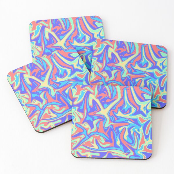 Item preview, Swirl Pattern - Pastel Neon designed and sold by theblueofmyeye.