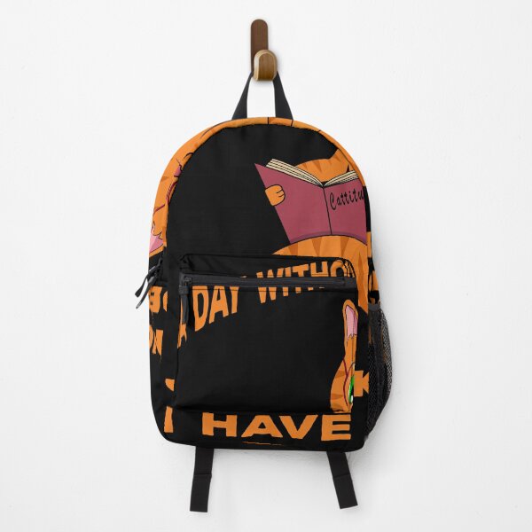 Item preview, A Day Without Reading Is Like Funny Cat Nerd for Book Lovers designed and sold by abdofer7.