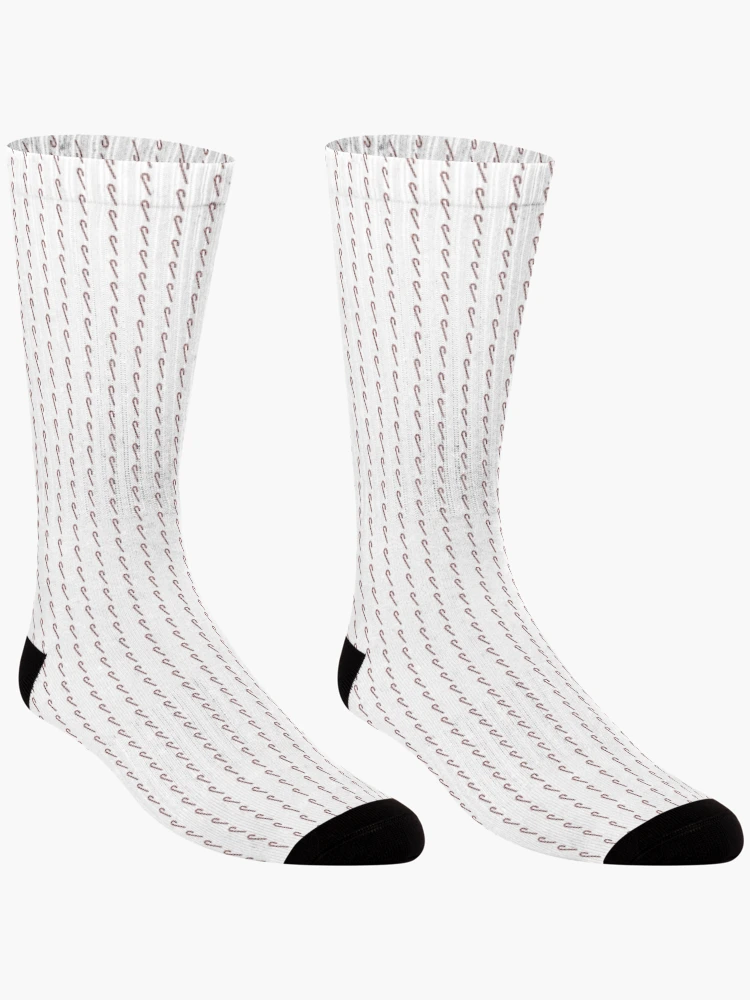Thumbnail 3 of 5, Socks, Candy Cane designed and sold by Reeseworks.